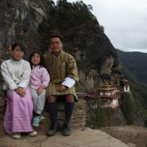 My daughters and I, Taktshang, 2009