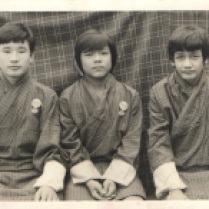 3 of us from 3 different ethic groups, 1981
